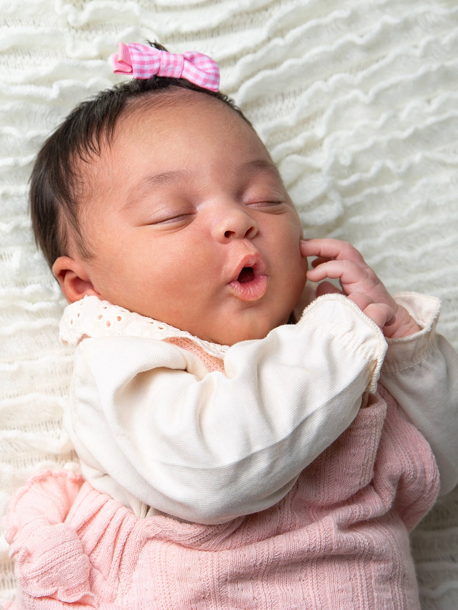 Ivy-jane is registered to the contest to win money with this photo: baby, baby_products, baby_toddler_clothing, cheek, child, comfort, eye, eyebrow, face, grass, happy, head, iris, linens, lip, nose, person, pink, skin, sleeve