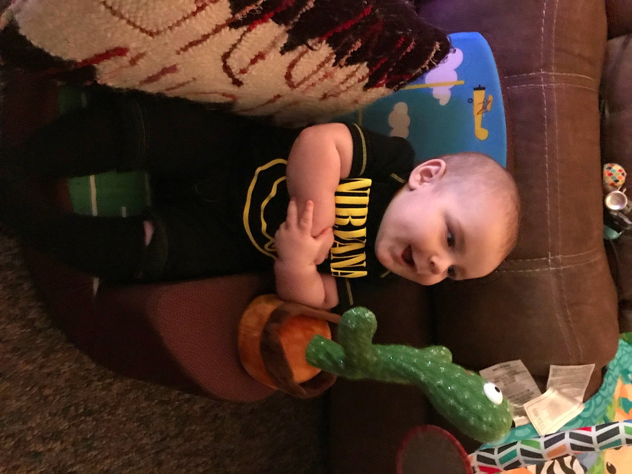 Samuel joined the competition — help win amazing prizes! baby, baby_products, baby_toddler_clothing, cheek, child, comfort, cool, couch, finger, fun, hairstyle, happy, headgear, leisure, mouth, nose, person, skin, toddler, toy