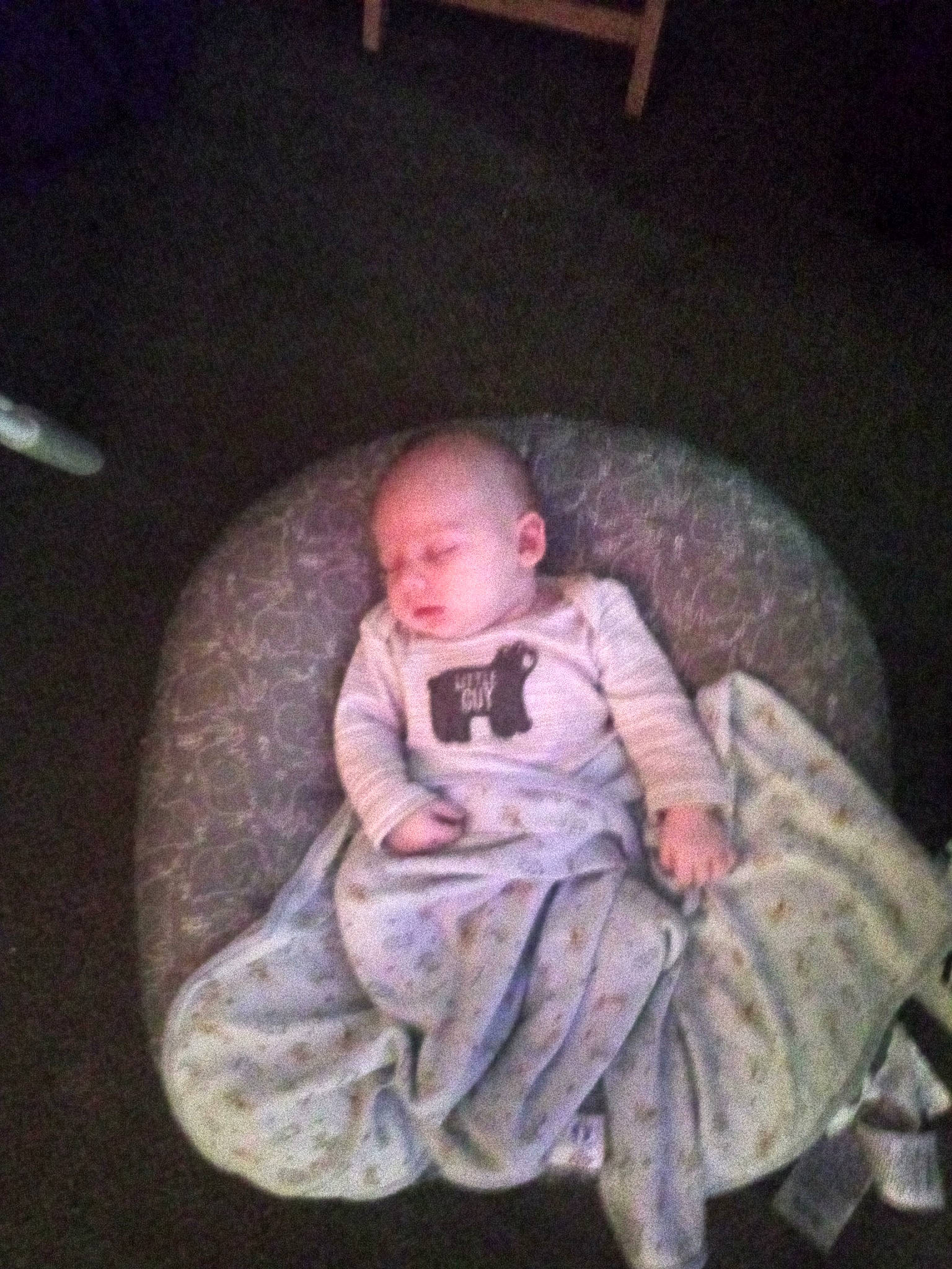 Derrick joined the competition — help win amazing prizes! baby, baby_carriage, baby_products, baby_toddler_clothing, chair, child, comfort, costume, darkness, fictional_character, flesh, fun, lap, person, room, sitting, toddler, vintage_clothing