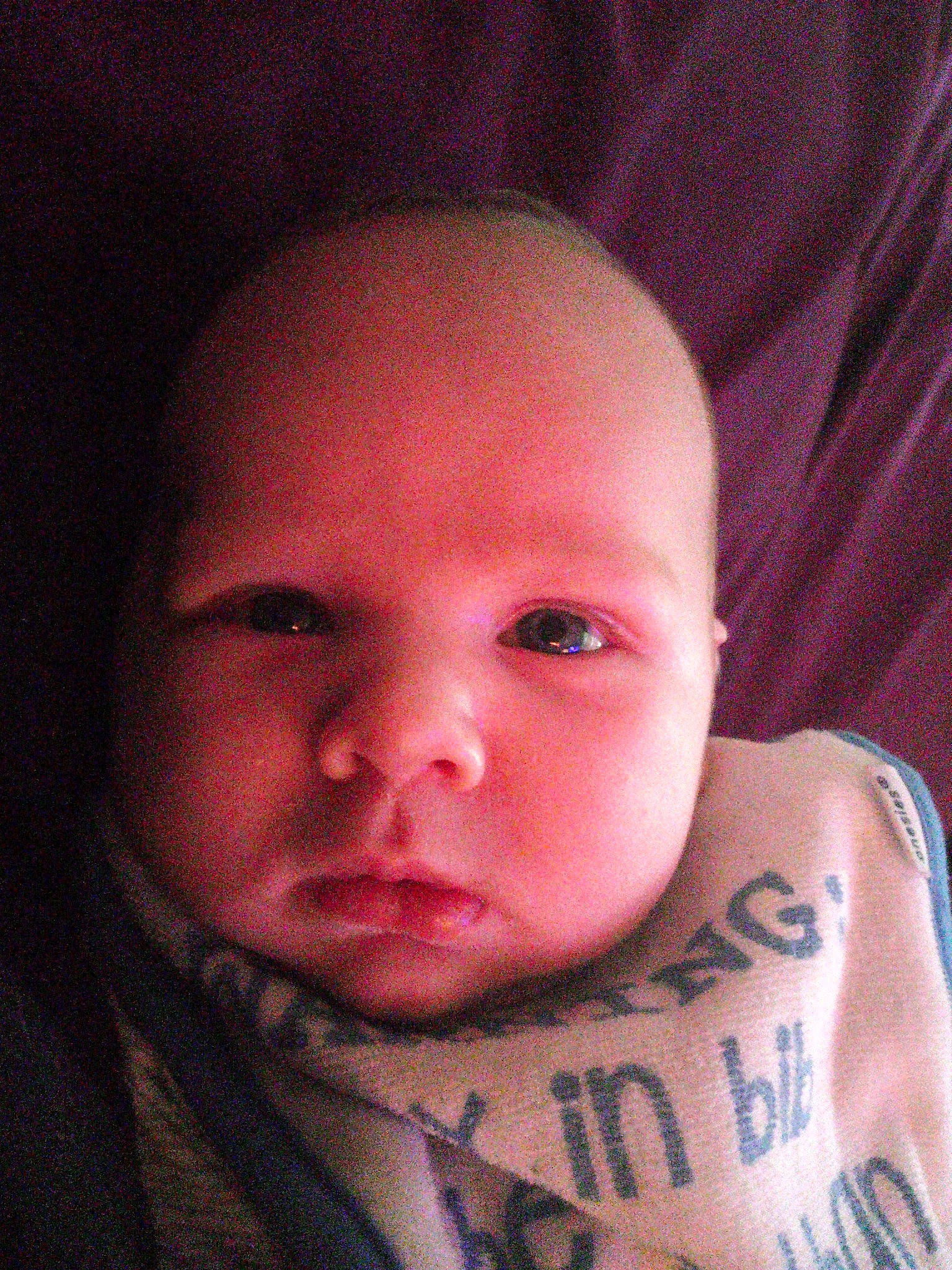 Derrick joined the competition — help win amazing prizes! baby, baby_toddler_clothing, cheek, chin, comfort, ear, eyebrow, eyelash, face, finger, forehead, iris, lip, mouth, neck, nose, person, pink, skin, sleeve