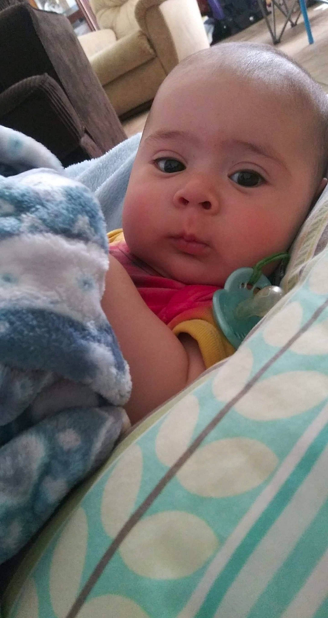 Leandro joined the competition — help win amazing prizes! baby, bedtime, cheek, child, eye, face, head, lip, mouth, nose, person, skin, smile, toddler