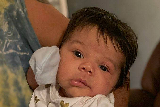 Maliah joined the competition — help win amazing prizes! baby, cheek, child, chin, eye, face, iris, lip, mouth, nose, person, skin, smile, toddler