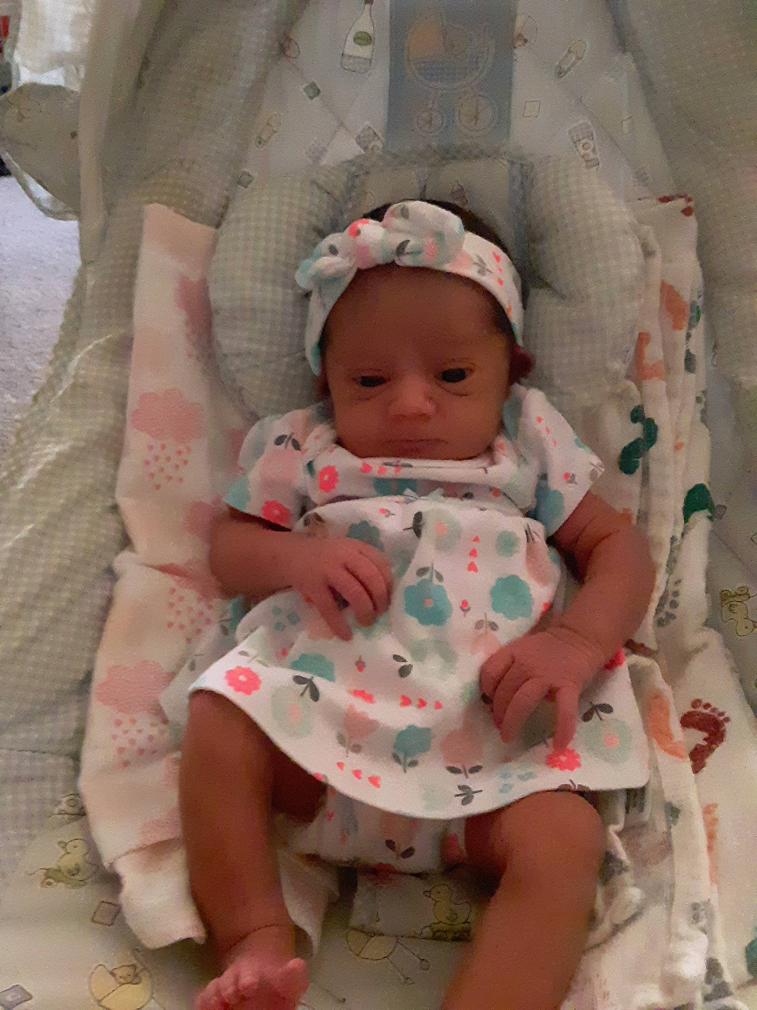 Jorgia joined the competition — help win amazing prizes! baby, baby_products, baby_toddler_clothing, child, infant_bed, person, pink, product, skin, textile, toddler