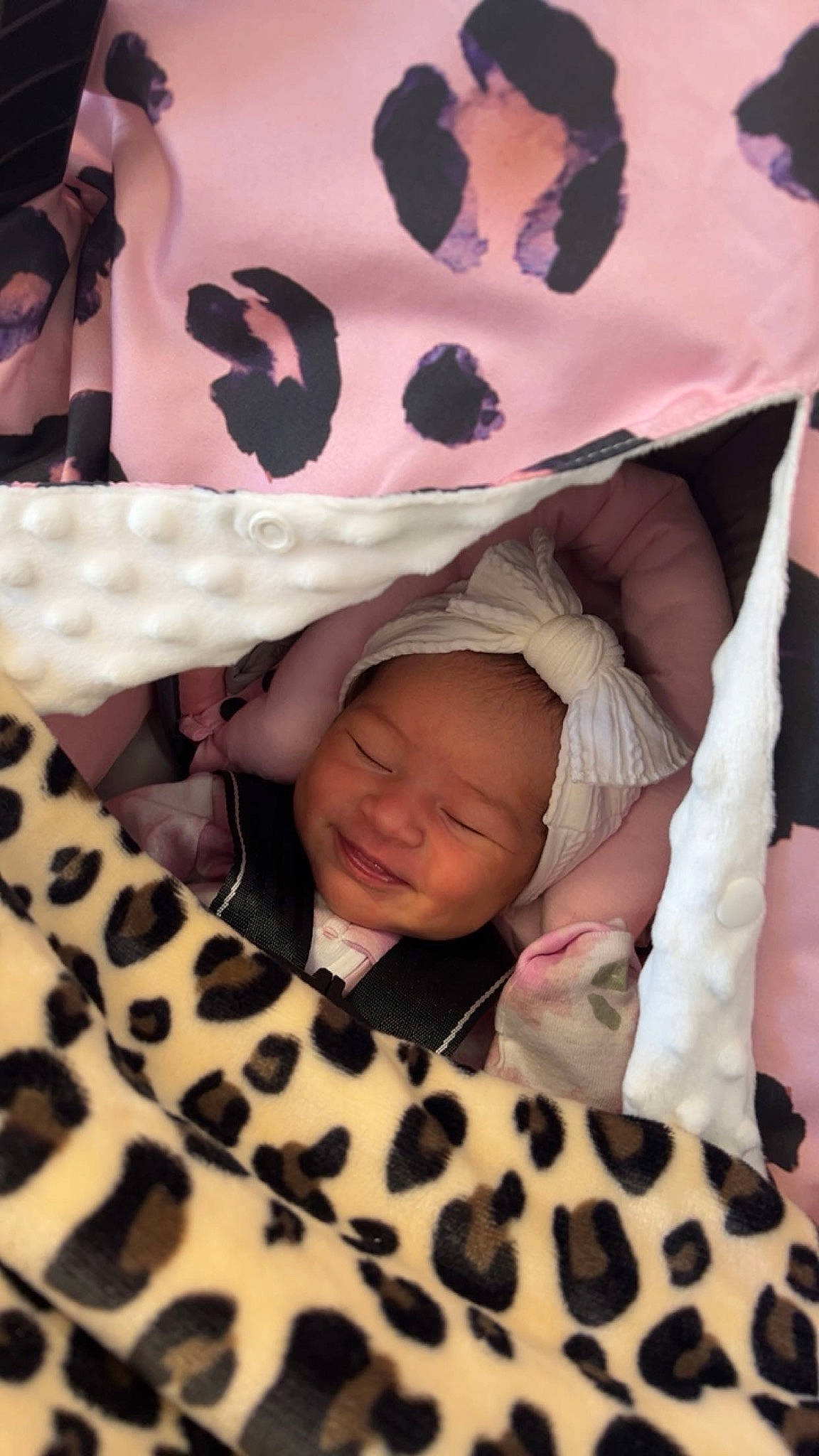 Kehlani joined the competition — help win amazing prizes! baby, baby_toddler_clothing, bed, bedding, black, child, comfort, design, happy, headwear, infant_bed, joy, linens, magenta, mammal, pattern, person, photograph, pink, sleeve