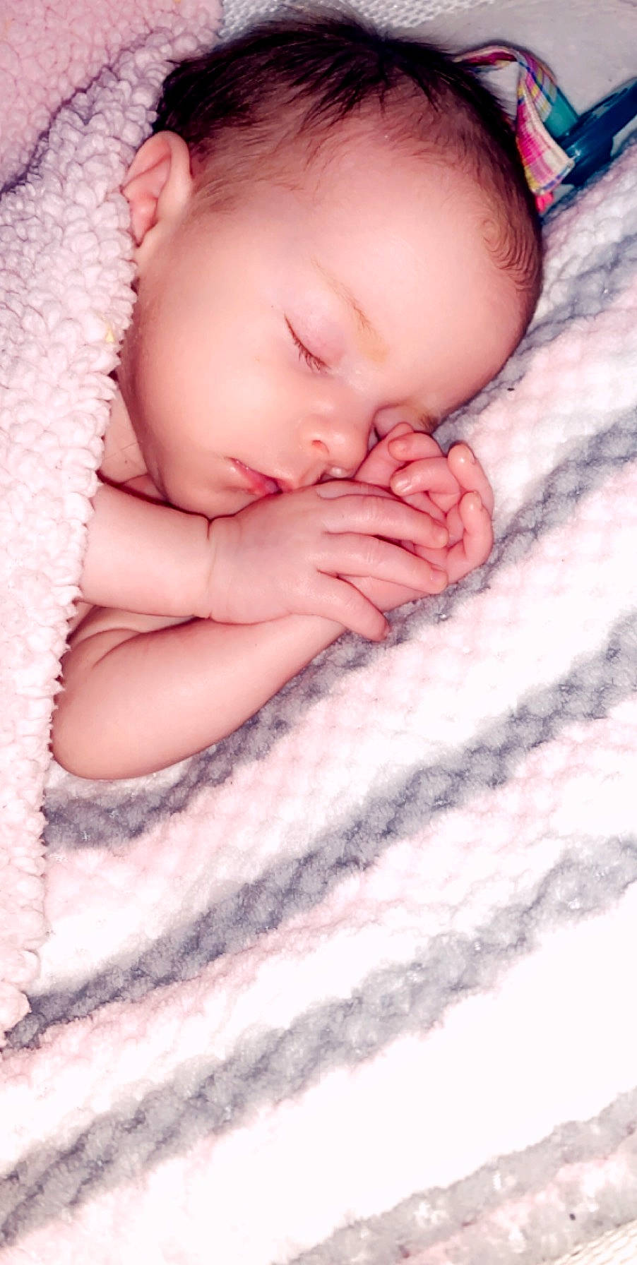 Gentry is registered to the contest to win money with this photo: baby, baby_sleeping, beauty, bedtime, cheek, child, close_up, eye, face, head, mouth, nap, nose, person, photography, pink, skin, sleep, toddler