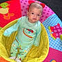 Enzo joined the competition — help win amazing prizes! baby, bed, blanket, clothing, crib, cushion, cutlery, face, furniture, head, homedecor, infantbed, newborn, pajamas, person, photography, portrait, quilt, spoon, t_shirt