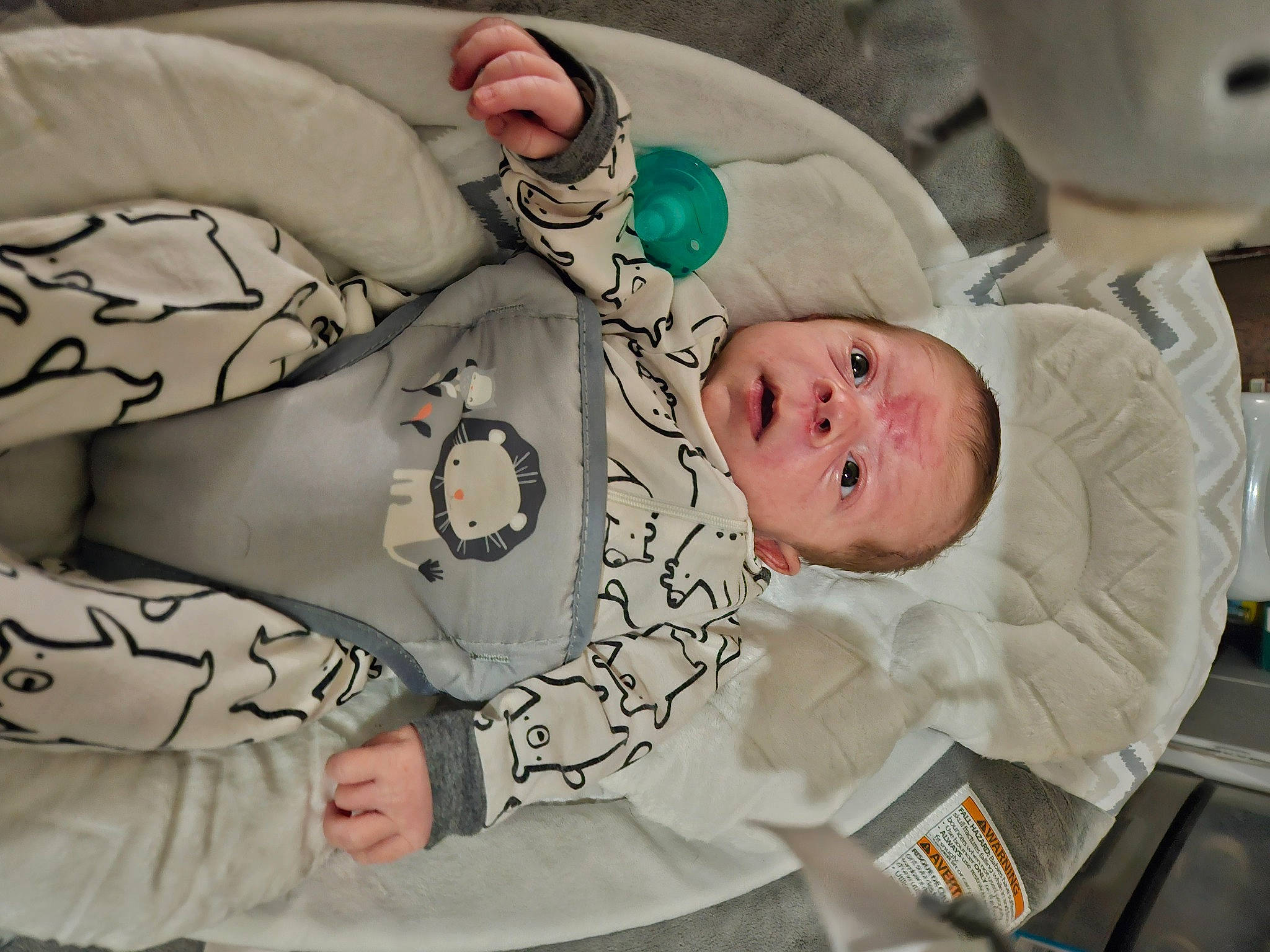 Gavin joined the competition — help win amazing prizes! baby, baby_products, baby_safety, baby_sleeping, baby_toddler_clothing, child, comfort, event, health_care, hospital, linens, pattern, person, product, room, skin, textile, toddler