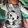 Naël a rejoint le concours — aidez-le/la à gagner de superbes lots ! baby, bed, blanket, child, clothing, cute, expression, fabric, foot, hand, head, indoors, infant, laying, onesie, panda, portrait, skin, sleepwear, soft_lighting
