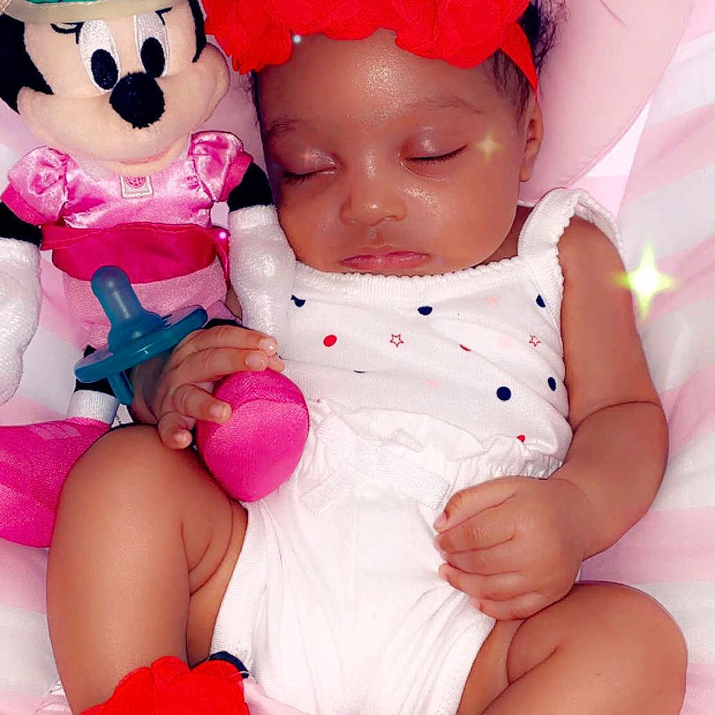 Nuri joined the competition — help win amazing prizes! baby, baby_products, baby_toddler_clothing, child, headgear, pink, product, red, smile, stuffed_toy, toddler, toy