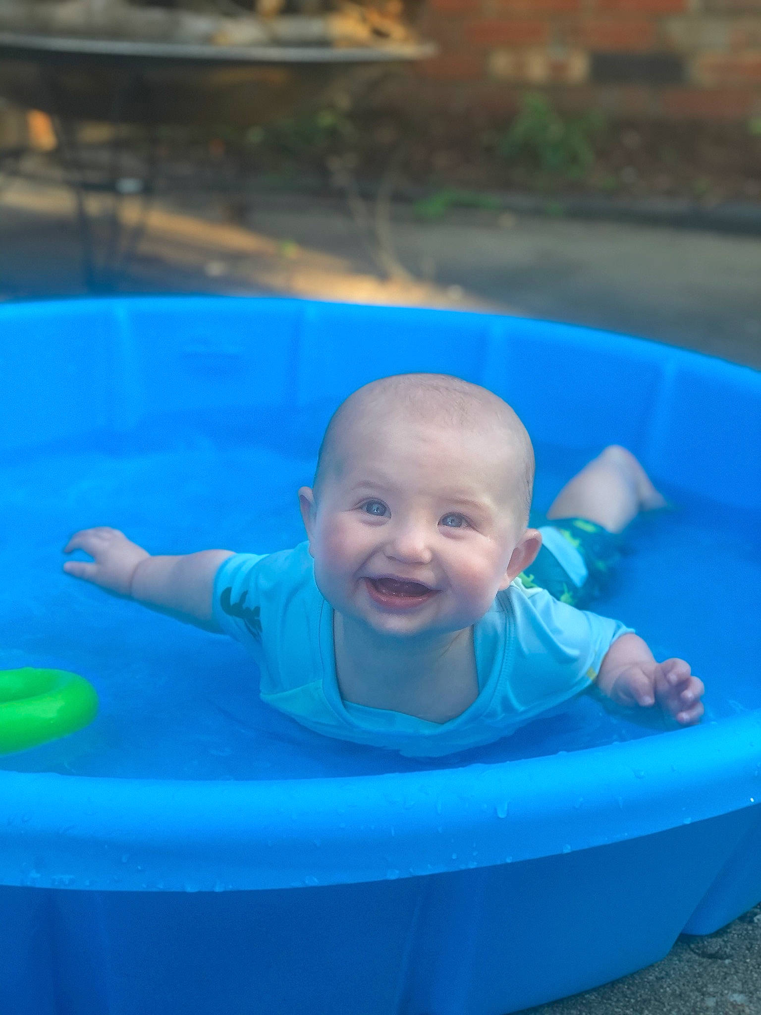 Ryne joined the competition — help win amazing prizes! baby, baby_products, blue, child, fun, games, joy, leisure, person, play, product, recreation, smile, toddler, vacation