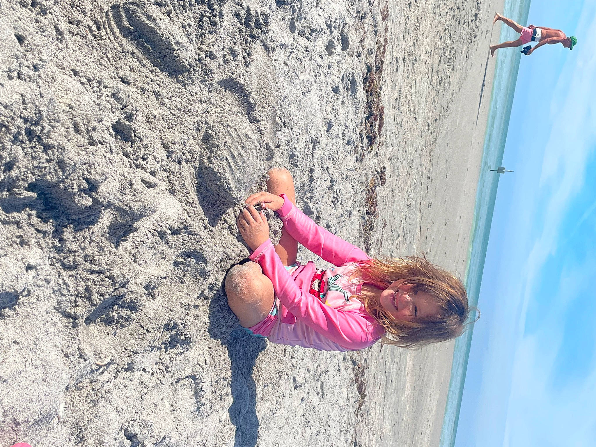 Ella joined the competition — help win amazing prizes! adventure, azure, beach, body_of_water, bouldering, climbing, climbing_harness, elbow, fun, happy, joy, landscape, leisure, person, recreation, rock_climbing, rock_climbing_equipment, rope, sport_climbing, sports