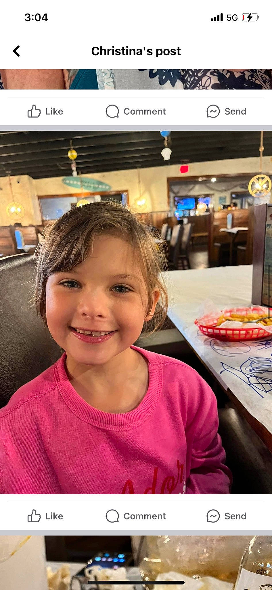 Ella joined the competition — help win amazing prizes! child, display_device, electronic_device, event, fun, happy, joy, leisure, magenta, multimedia, person, photograph, photography, portable_communications_device, retail, room, screenshot, smile, snapshot, t_shirt