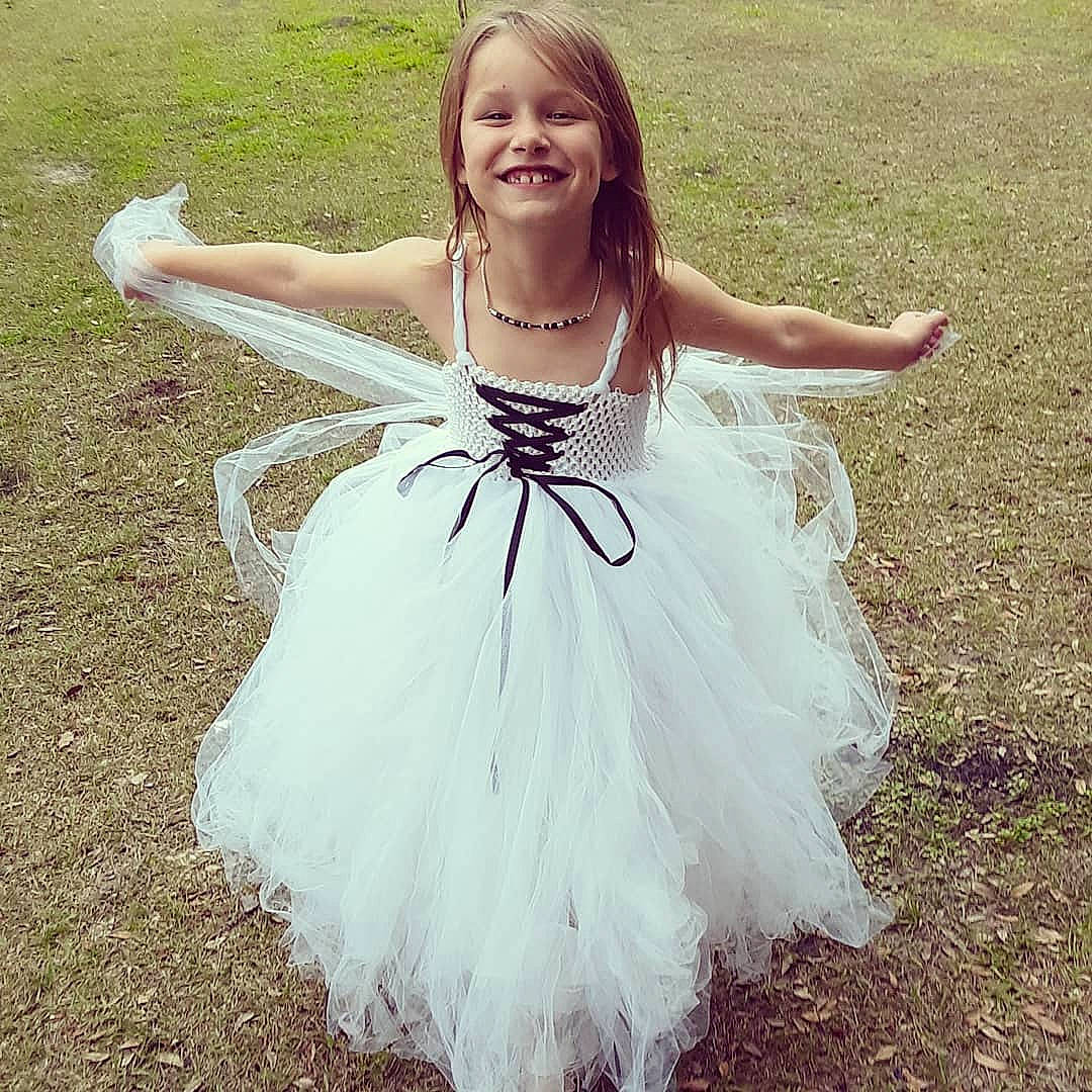 Kylee is registered to the contest to win money with this photo: baby_toddler_clothing, ballet_tutu, blond, bridal_party_dress, child, clothing, costume, dress, flower_girl, fun, gown, grass, happy, joy, long_hair, person, photo_shoot, photography, smile, summer