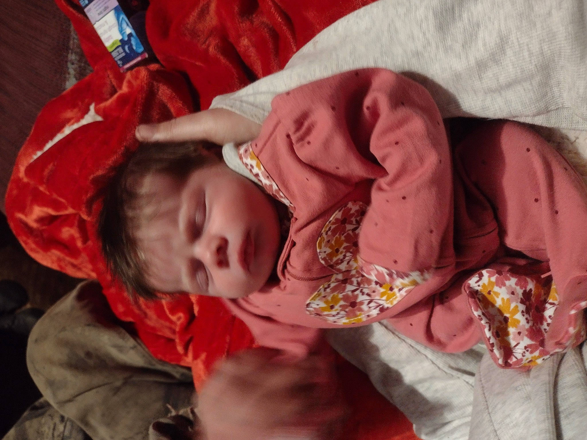 Lillian joined the competition — help win amazing prizes! arm, baby, baby_products, baby_toddler_clothing, carmine, cheek, child, comfort, happy, magenta, mouth, pattern, peach, person, pink, room, sitting, skin, sleeve, toddler