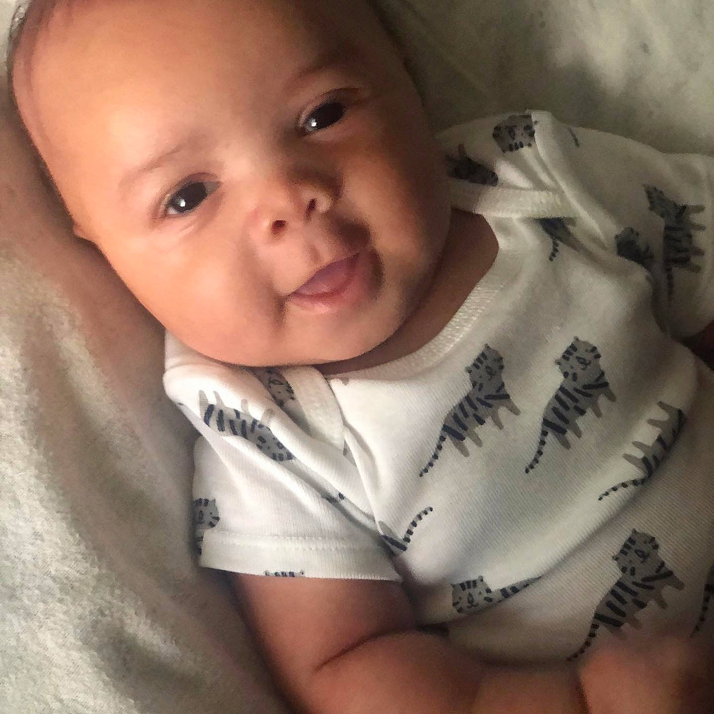 Deangelo joined the competition — help win amazing prizes! arm, baby, cheek, child, chin, eye, eyebrow, face, forehead, head, lip, mouth, muscle, nose, person, skin, smile, toddler