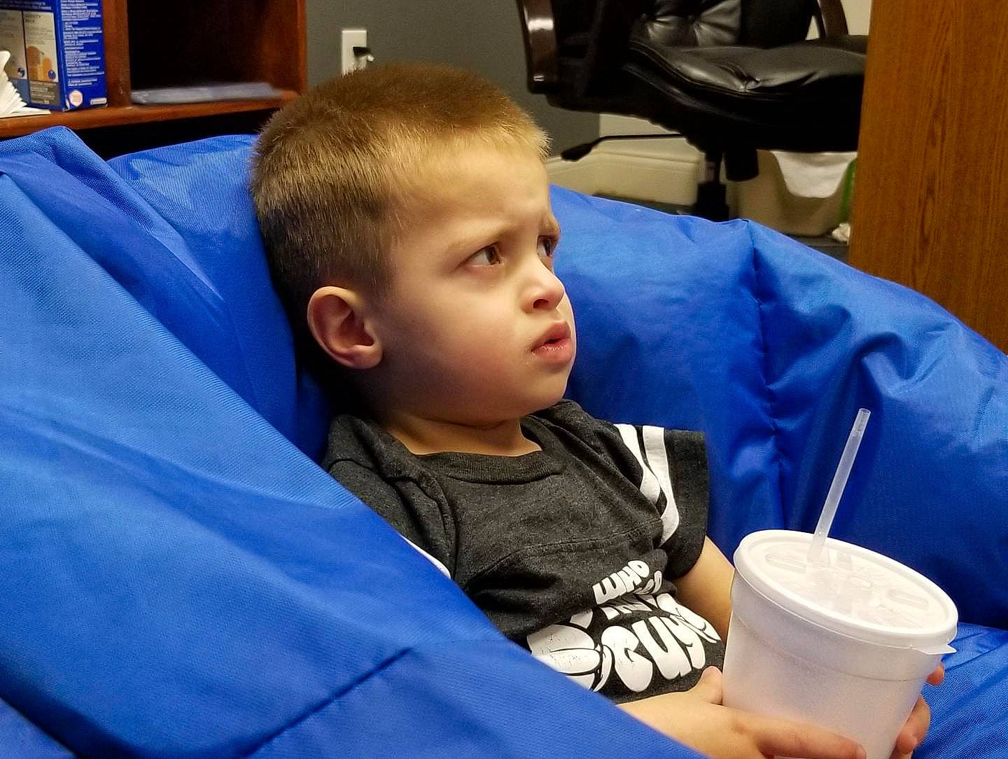 Micheal joined the competition — help win amazing prizes! boy, child, ear, eye, forehead, head, infant, person, product, toddler