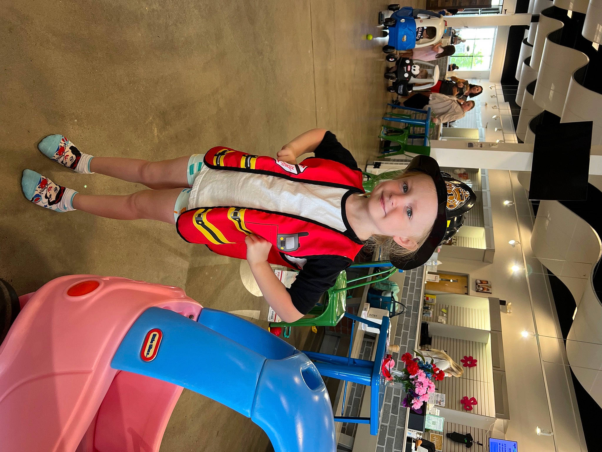 Rae joined the competition — help win amazing prizes! avengers, carmine, costume, elbow, engineering, fictional_character, fun, headwear, human_leg, joy, leisure, person, personal_protective_equipment, recreation, snapshot, travel, world