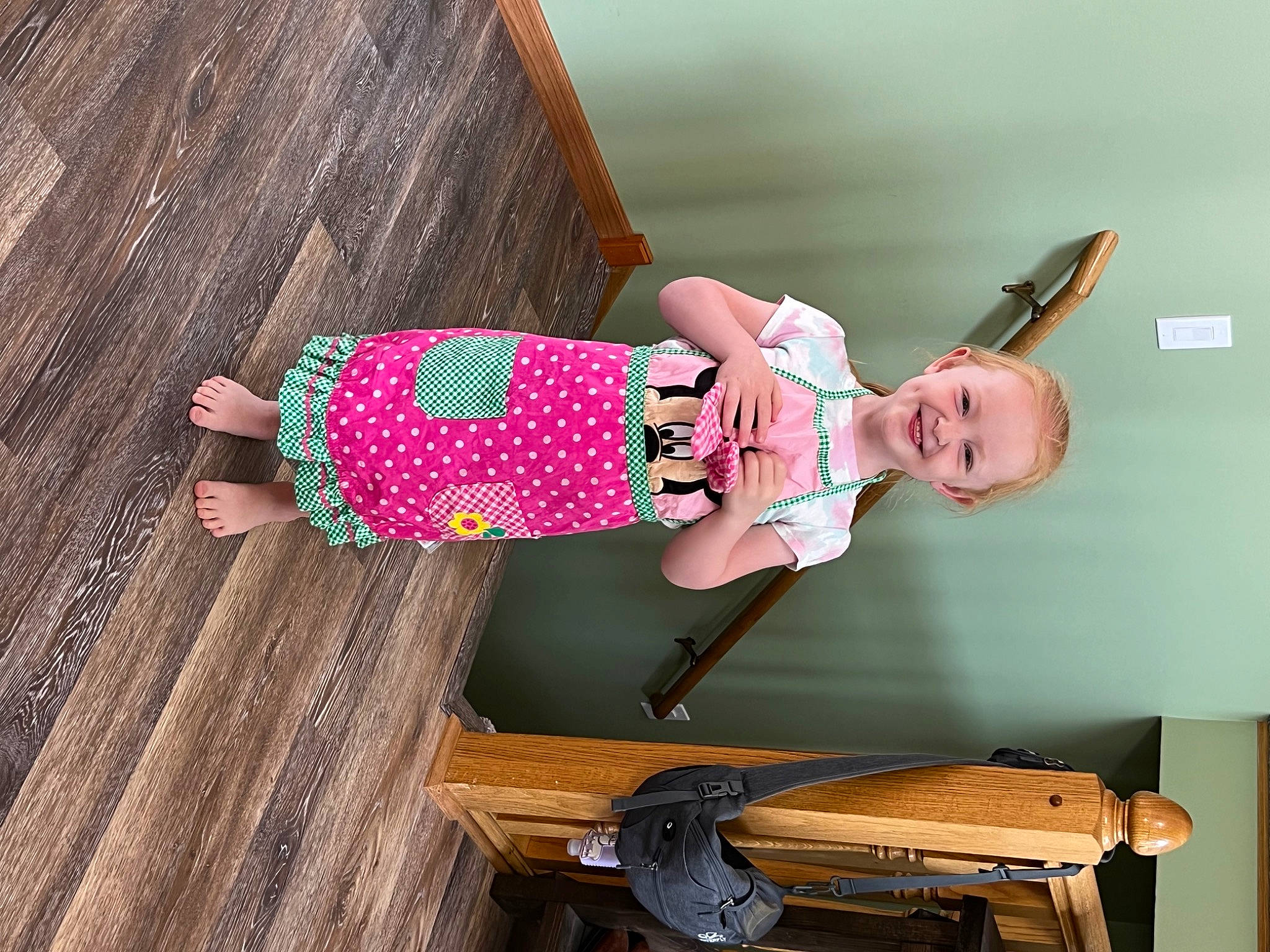 Rae joined the competition — help win amazing prizes! child, doll, fashion_design, fun, happy, hardwood, joy, leisure, magenta, pattern, person, pink, sandal, sitting, sleeve, smile, thigh, toddler, toy, waist