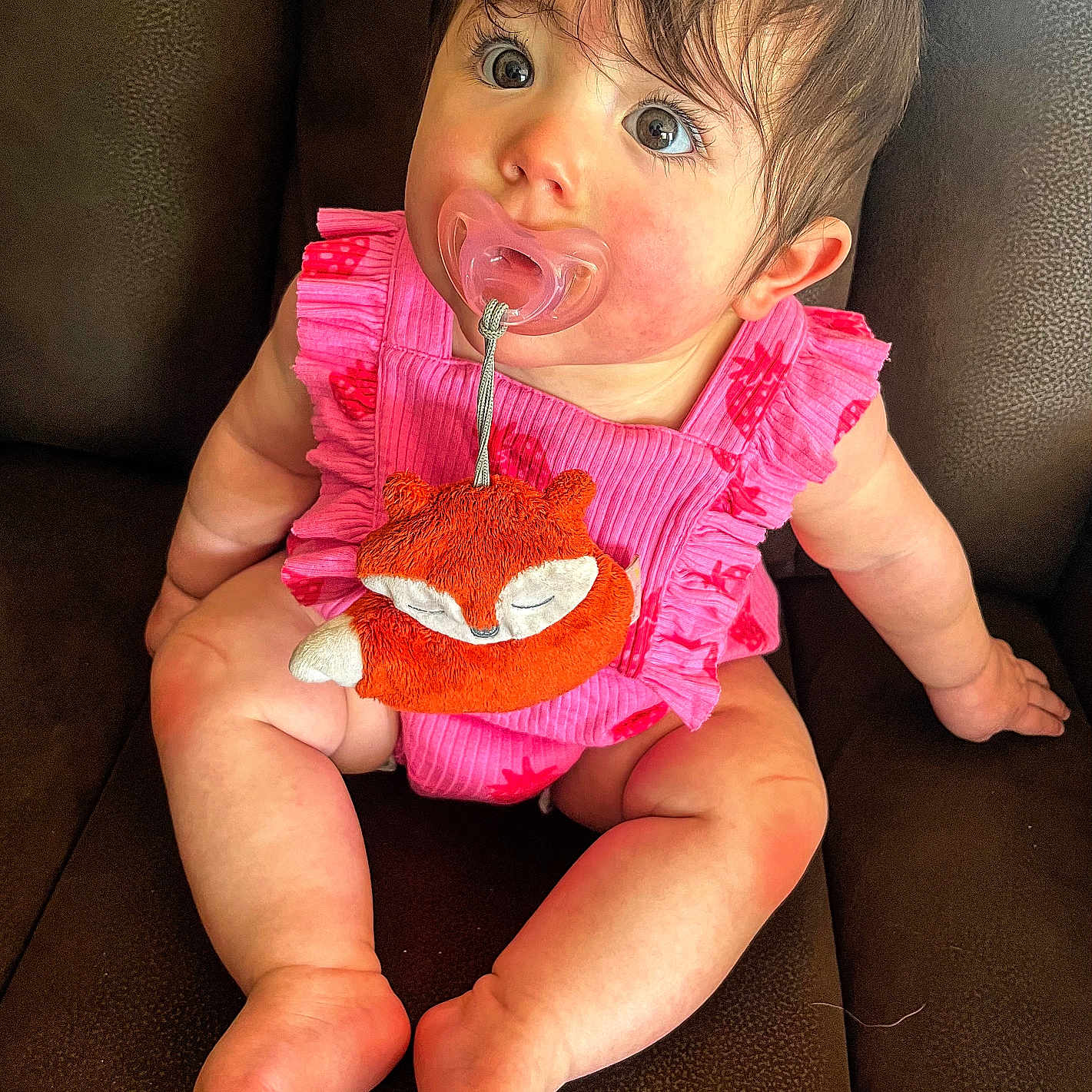 Saylor is registered to the contest to win money with this photo: baby, bodypart, couch, cushion, cutlery, eating, face, finger, food, furniture, hand, head, homedecor, person, photography, portrait, sitting, spitting, spoon, toy