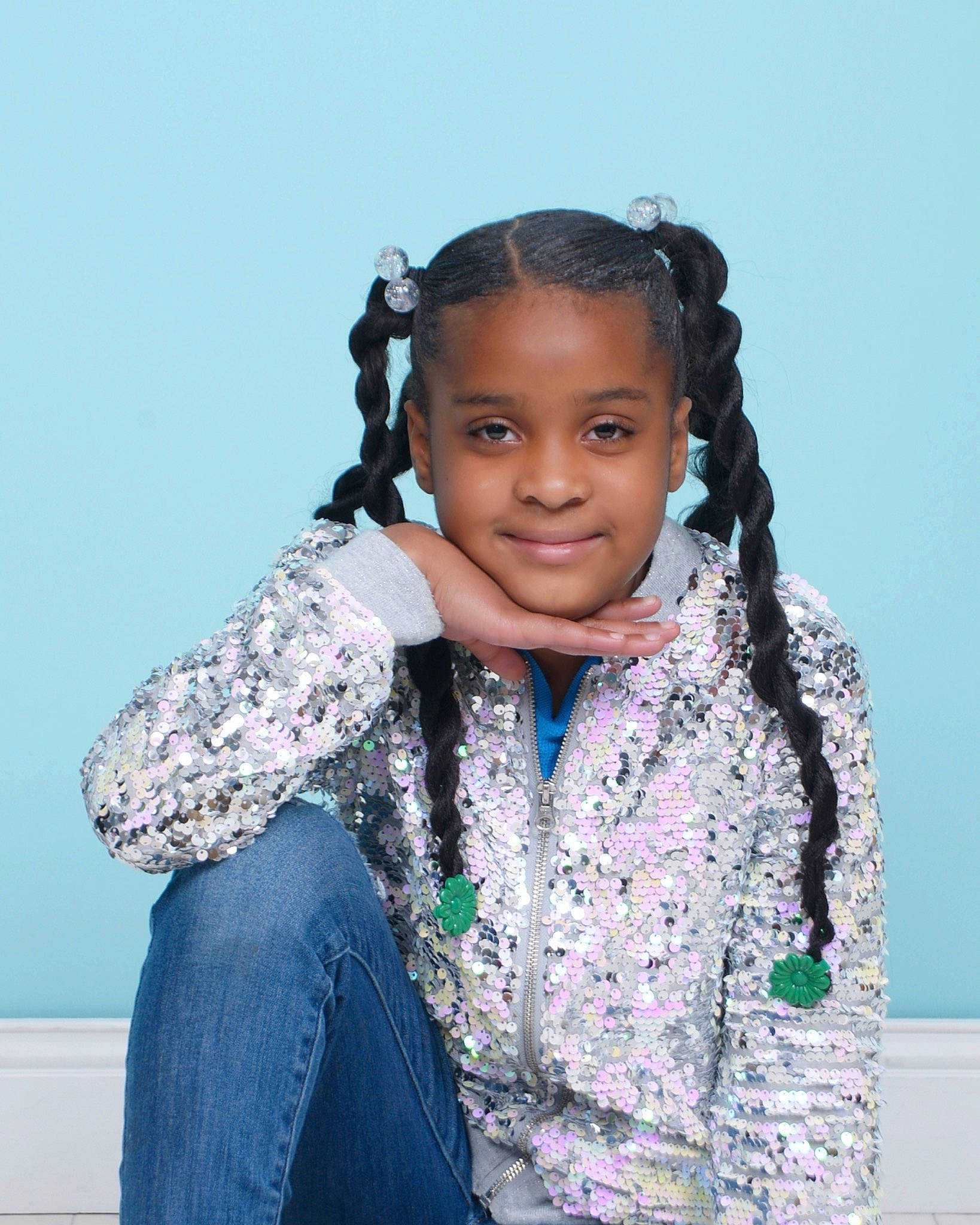 Alyvia joined the competition — help win amazing prizes! audio_equipment, black_hair, cornrows, earrings, electric_blue, eye, face, fashion_accessory, fashion_design, fun, hair, happy, head, jewellery, joy, lip, magenta, neck, person, sleeve
