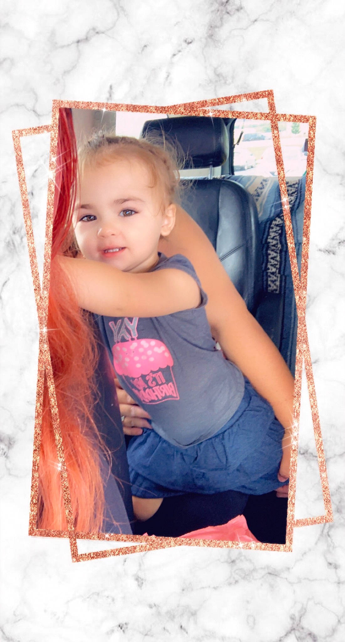 Emerald joined the competition — help win amazing prizes! baby, baby_products, blond, child, electric_blue, fashion, flash_photography, fun, happy, human_leg, leisure, magenta, person, portrait_photography, room, sitting, smile, t_shirt, thigh, toddler