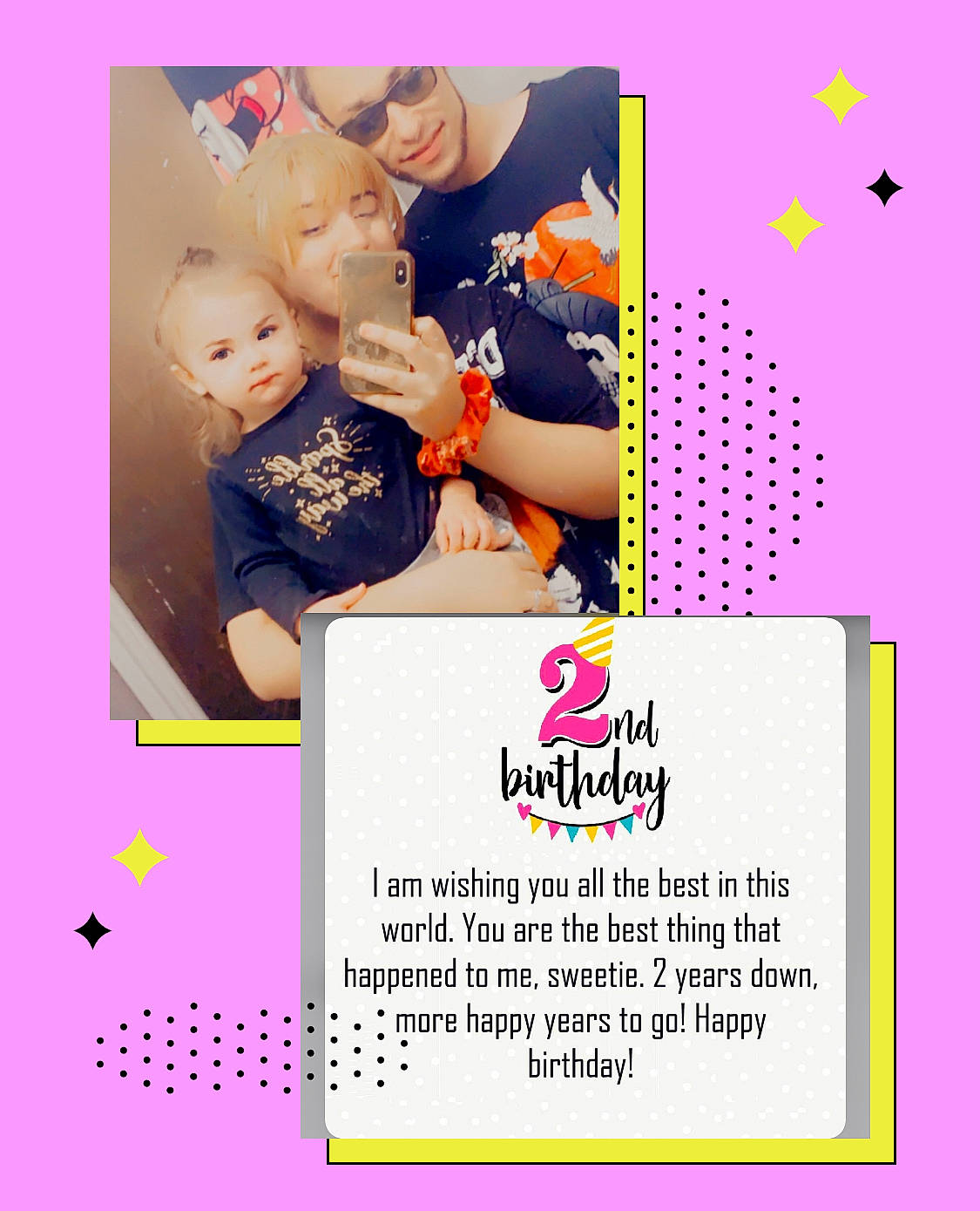 Emerald joined the competition — help win amazing prizes! advertising, art, baby, brand, child, fictional_character, font, graphic_design, graphics, happy, joy, logo, magenta, pattern, person, pink, purple, t_shirt, toddler, violet