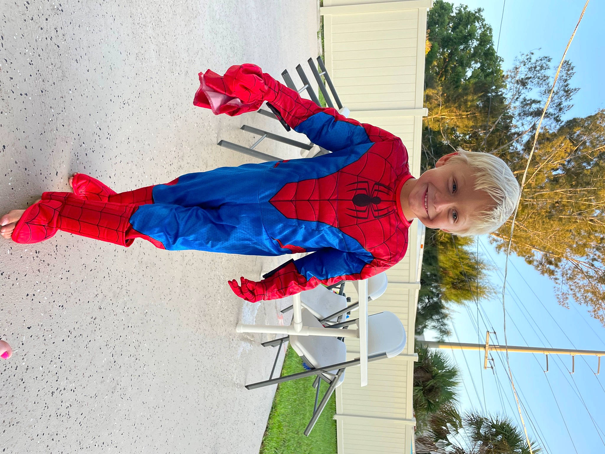 Oliver joined the competition — help win amazing prizes! adventure, balance, boot, carmine, child, electric_blue, fictional_character, fun, happy, joy, leisure, person, plant, pole, recreation, sky, slope, smile, tree, twig