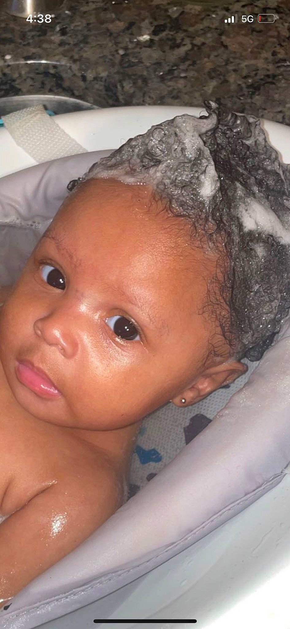 Malia joined the competition — help win amazing prizes! baby, black_hair, cheek, chest, child, ear, eyebrow, eyelash, forehead, fun, hair, hairstyle, happy, iris, lip, mouth, nose, person, skin, smile