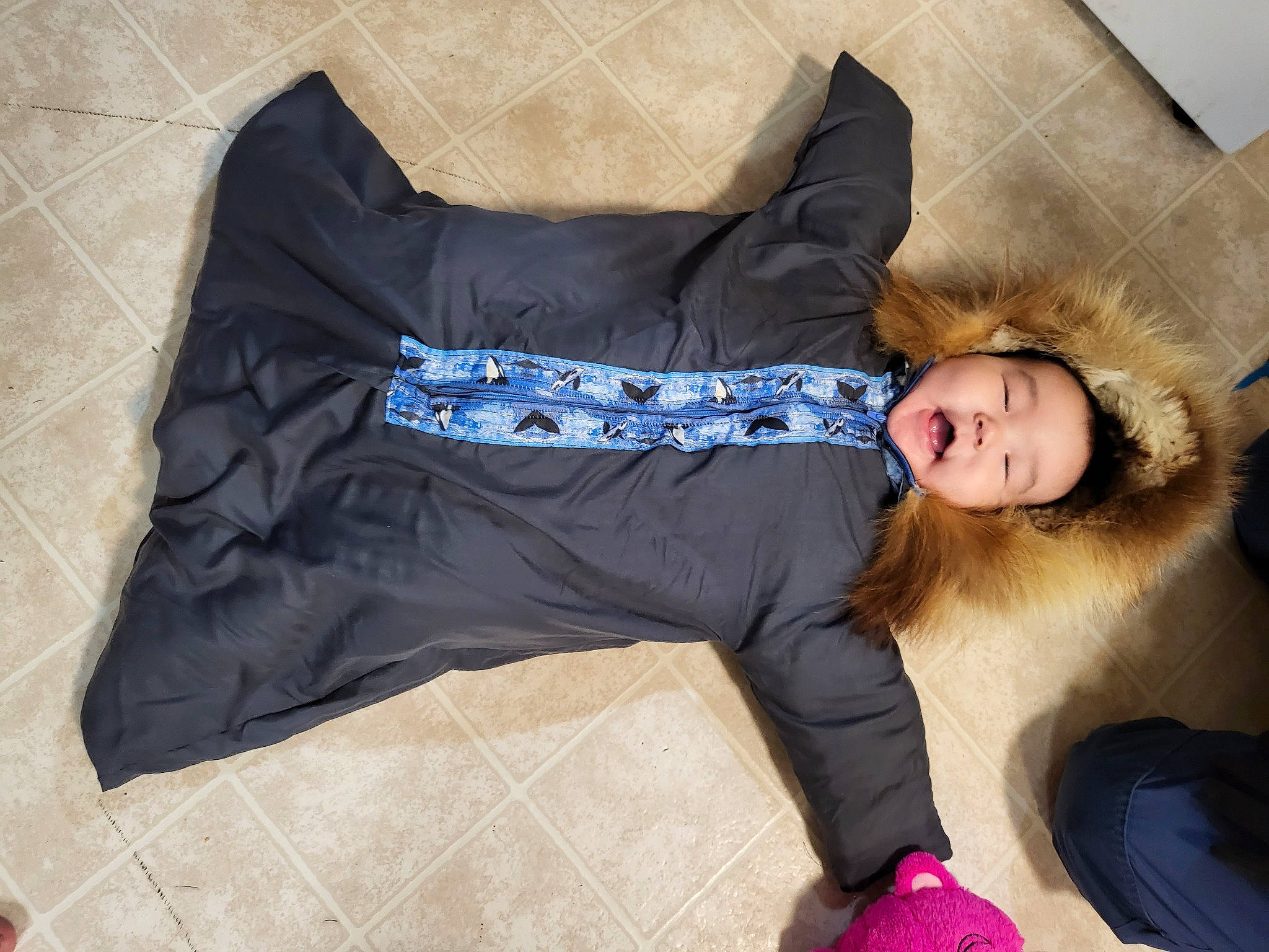 Peter joined the competition — help win amazing prizes! baby_toddler_clothing, child, comfort, cool, denim, electric_blue, fashion_accessory, foot, fur, happy, human_body, human_leg, knee, person, sitting, sleeve, smile, sportswear, t_shirt, thigh