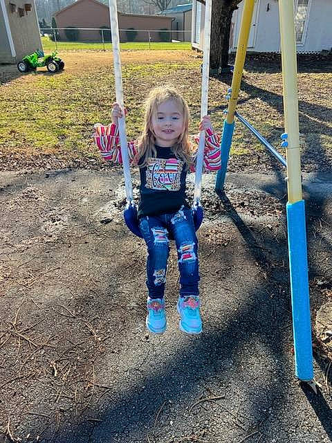 Alexis joined the competition — help win amazing prizes! asphalt, baby, child, chute, city, electric_blue, fun, grass, joy, leisure, outdoor_play_equipment, person, play, playground, pole, recreation, smile, soil, swing, tent