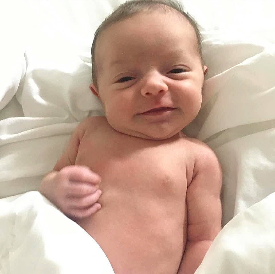 Cierra is registered to the contest to win money with this photo: arm, baby, baby_making_funny_faces, beauty, cheek, child, chin, eye, face, facial_expression, forehead, head, lip, mouth, muscle, neck, nose, person, skin, smile