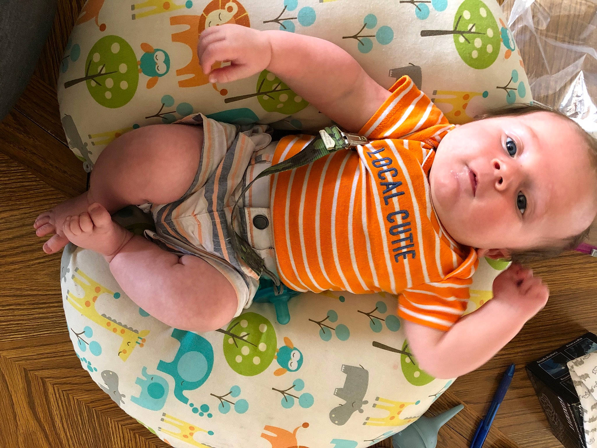 Greysen joined the competition — help win amazing prizes! baby, baby_products, baby_toddler_clothing, child, person, play, product, toddler