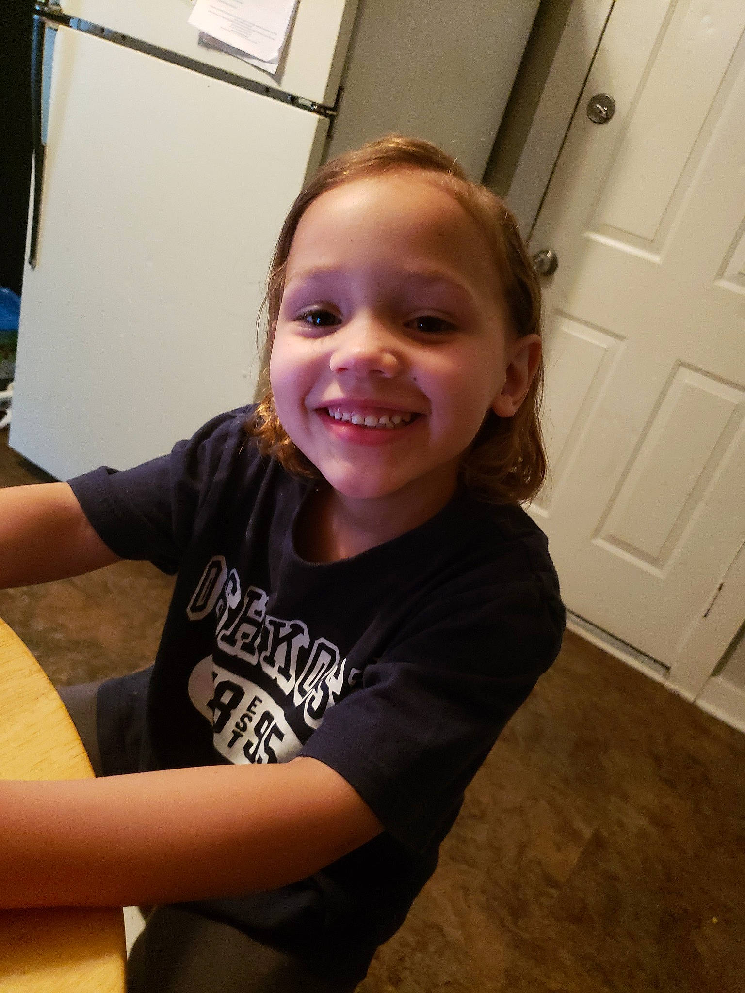 Alionna joined the competition — help win amazing prizes! arm, cheek, child, face, facial_expression, forehead, fun, hair, hairstyle, head, joint, joy, leg, organ, person, shoulder, skin, smile, t_shirt, toddler