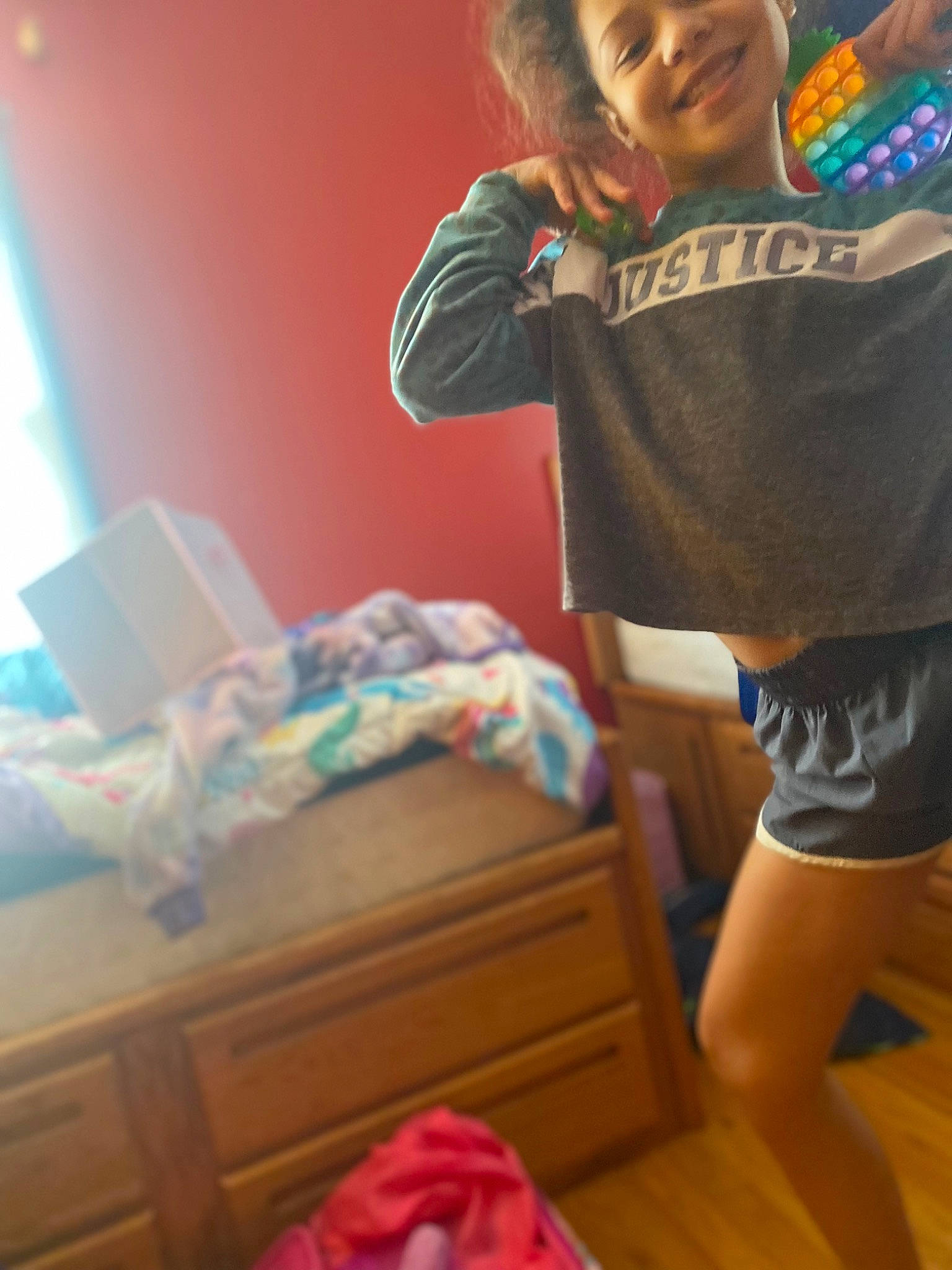 Amiah joined the competition — help win amazing prizes! arm, comfort, electric_blue, fun, happy, human_leg, joint, joy, knee, leg, muscle, person, photograph, shorts, shoulder, sleeve, smile, snapshot, standing, thigh