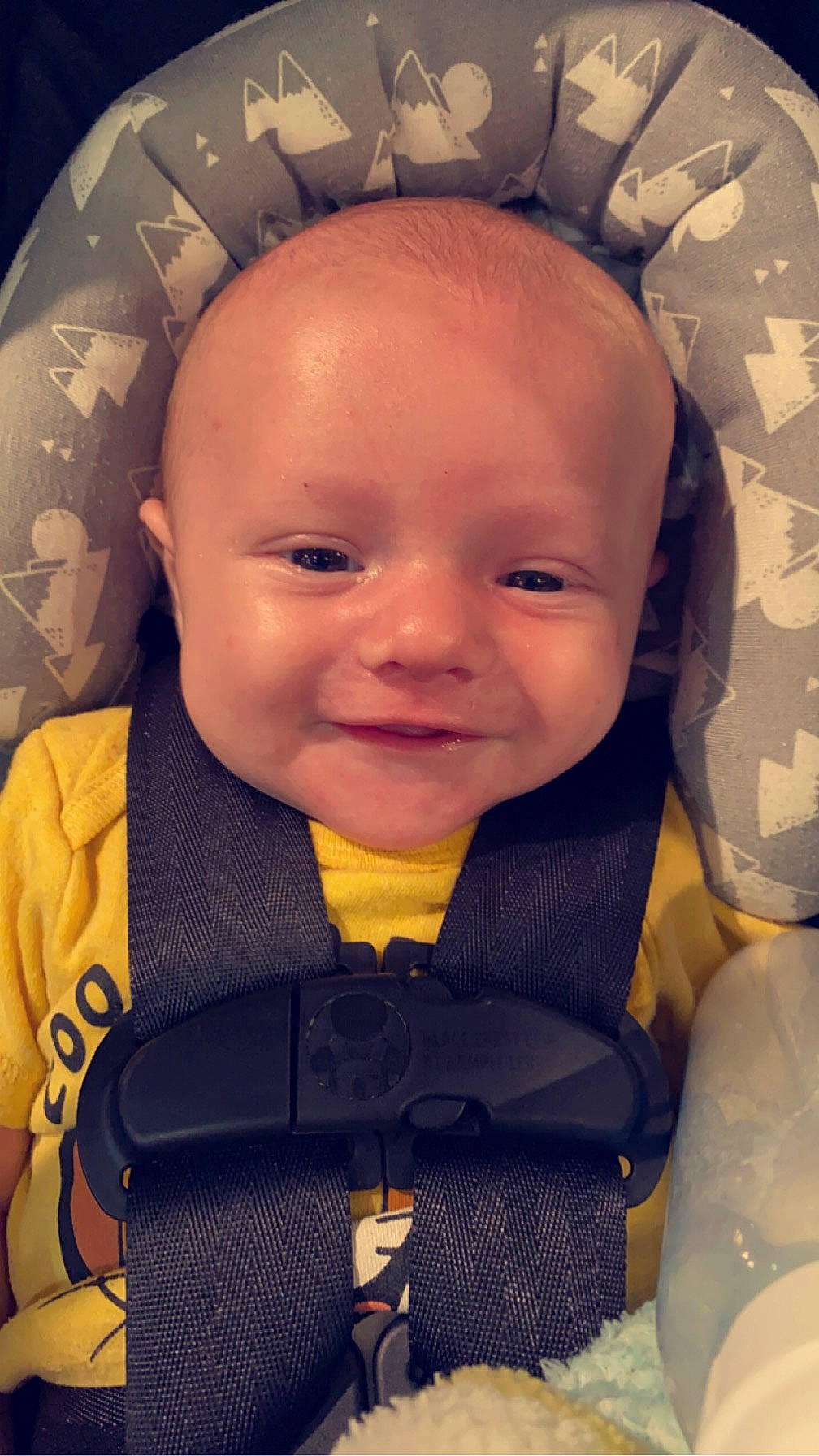 Cash joined the competition — help win amazing prizes! baby, baby_products, baby_safety, baby_toddler_clothing, cheek, child, chin, comfort, ear, electric_blue, eye, eyebrow, face, happy, iris, joy, nose, person, skin, sleeve