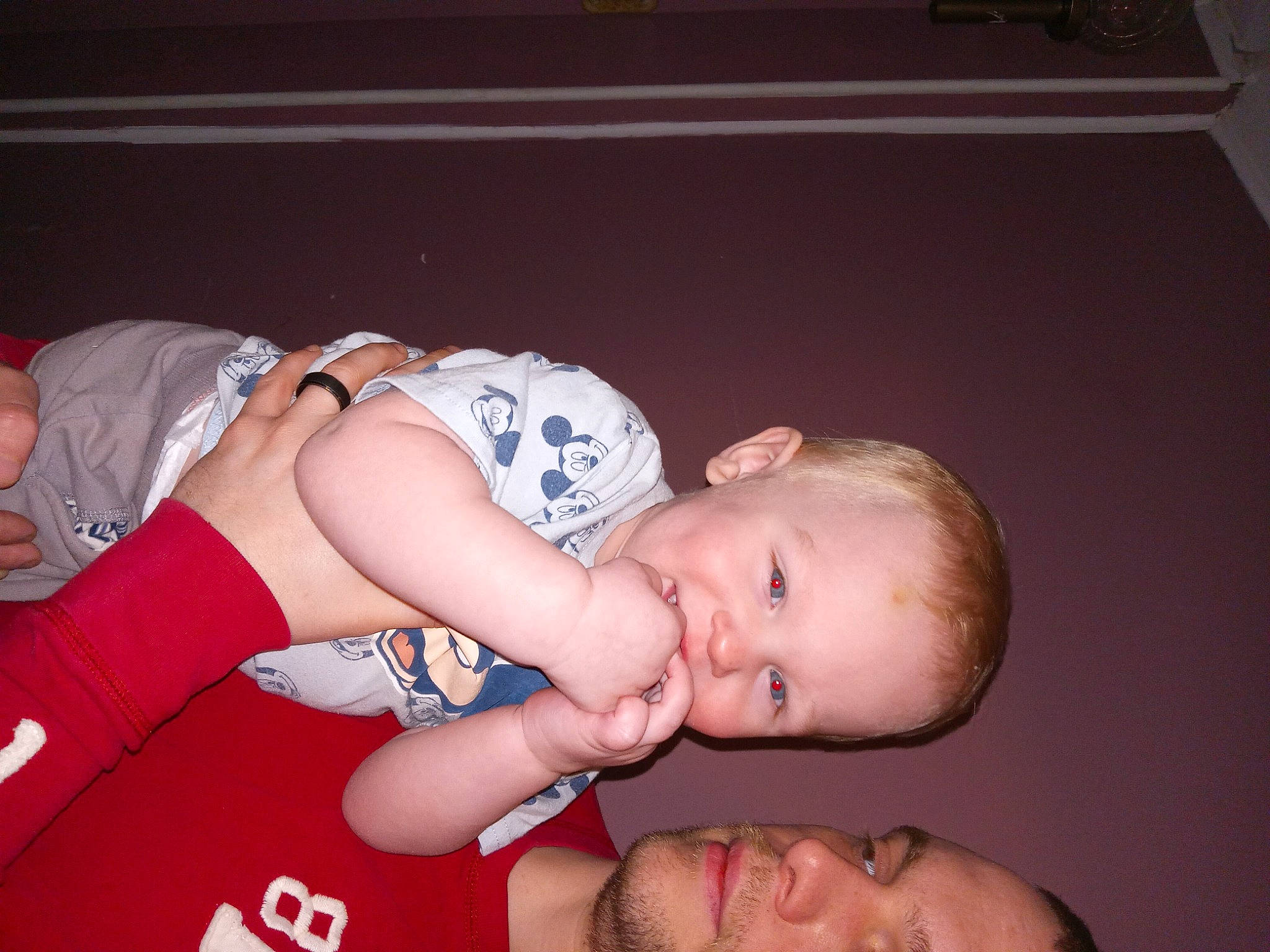 Dawson is registered to the contest to win money with this photo: abdomen, arm, baby, baby_products, baby_toddler_clothing, cheek, chest, child, comfort, elbow, facial_expression, finger, fun, happy, human_body, mouth, muscle, person, smile, thigh