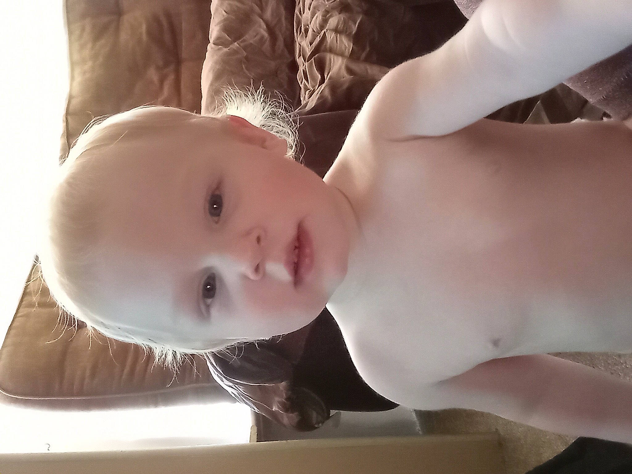 Dawson is registered to the contest to win money with this photo: abdomen, barechested, chest, eye, eyelash, face, flash_photography, gesture, hair, happy, head, human_body, joint, lip, navel, neck, person, shoulder, skin, trunk