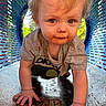 Stellar joined the competition — help win amazing prizes! toddler, child, crawling, playground, tunnel, messy, face, curly_hair, blue_eyes, short_sleeve_shirt, outdoor, daylight, rusty_floor, closeup, exploring, innocence, cute, fun, adventure, smudged_face