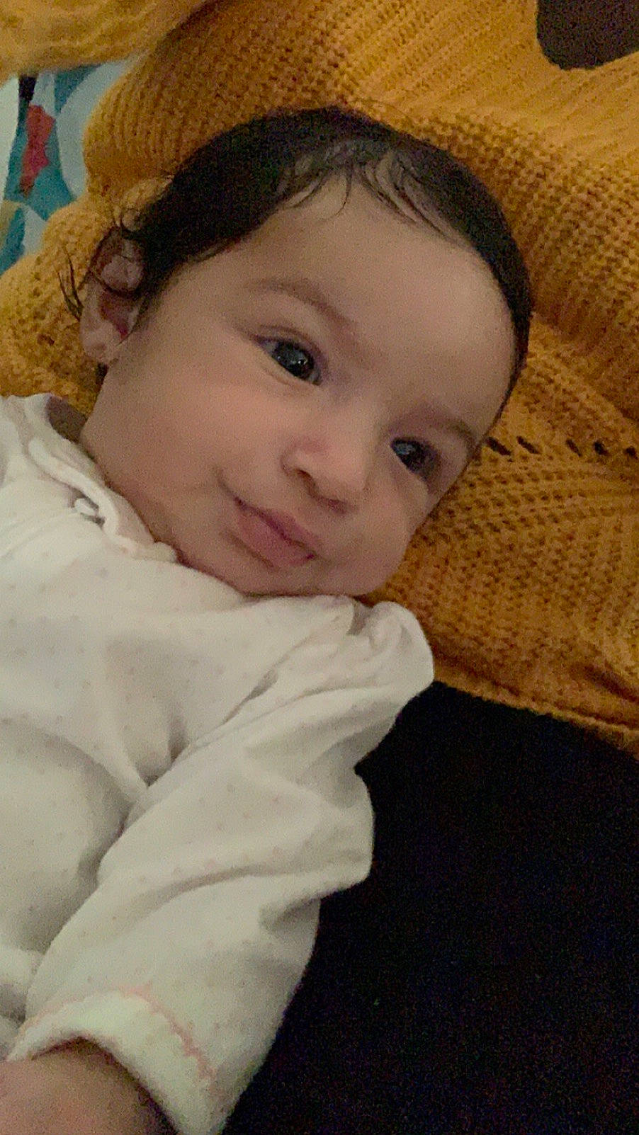 Cailee is registered to the contest to win money with this photo: baby, cheek, child, chin, eye, face, head, lip, nose, person, skin, smile, toddler