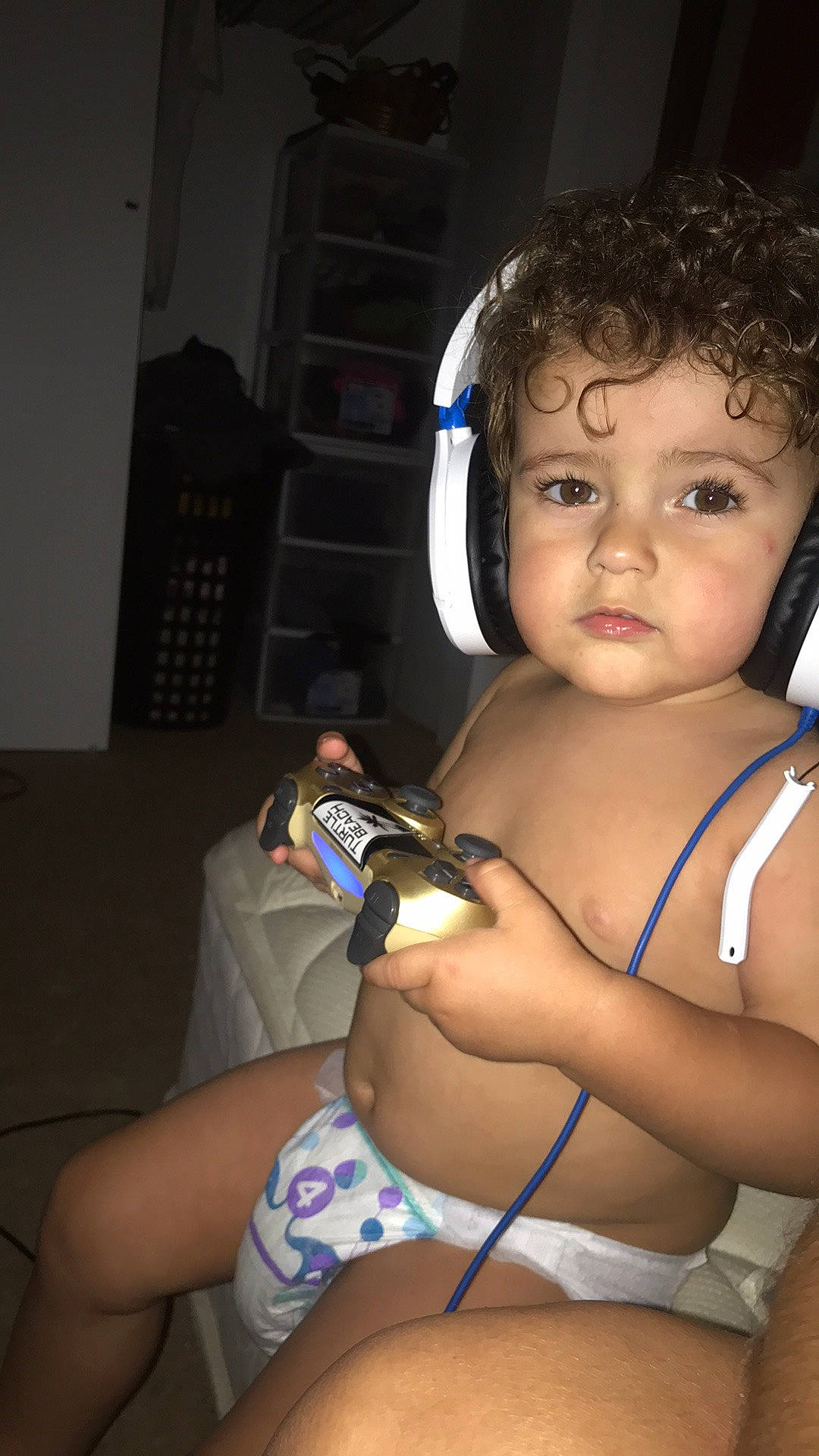 Greyson joined the competition — help win amazing prizes! abdomen, baby_products, baby_toddler_clothing, chest, eye, finger, gadget, hand, hearing, iris, lap, nail, person, stomach, thigh, thumb, toddler, toy, trunk, undergarment