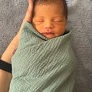 Zaelyn joined the competition — help win amazing prizes! newborn, baby, infant, wrapped, blanket, hand, sleeping, peaceful, soft, cozy, resting, portrait, human, skin, face, hair, bed, fabric, comfort, tenderness