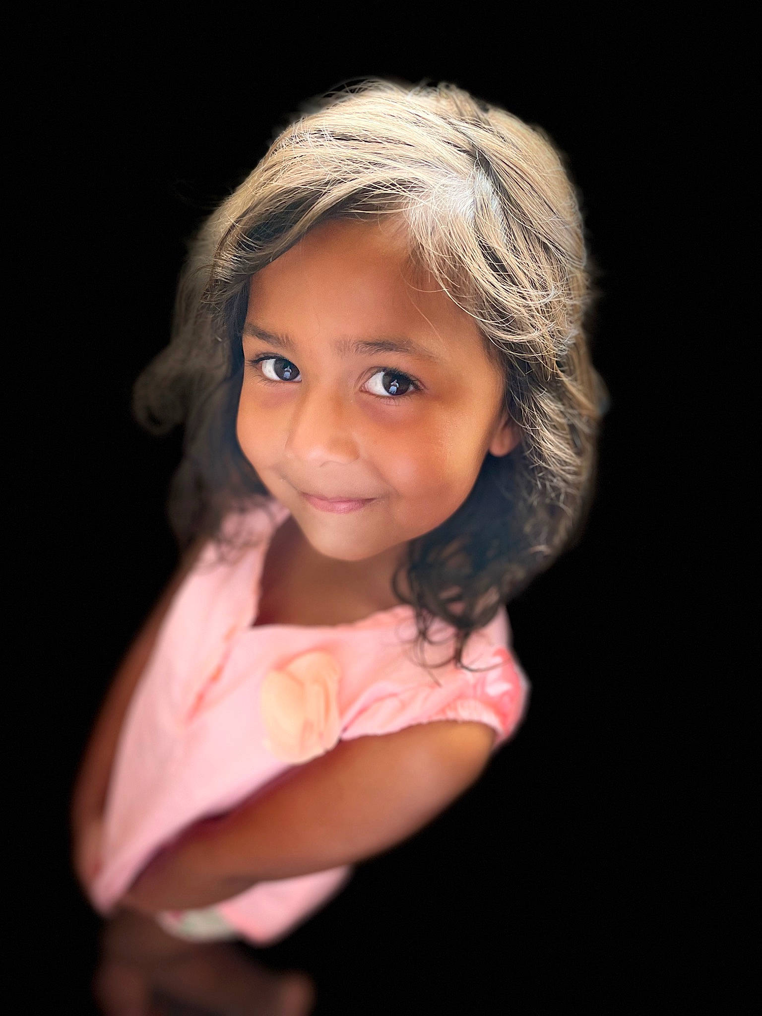 Adelina joined the competition — help win amazing prizes! black_hair, cheek, chin, dress, eyebrow, eyelash, flash_photography, fun, gesture, happy, human_body, iris, joy, lip, long_hair, nose, person, shoulder, skin, sleeve