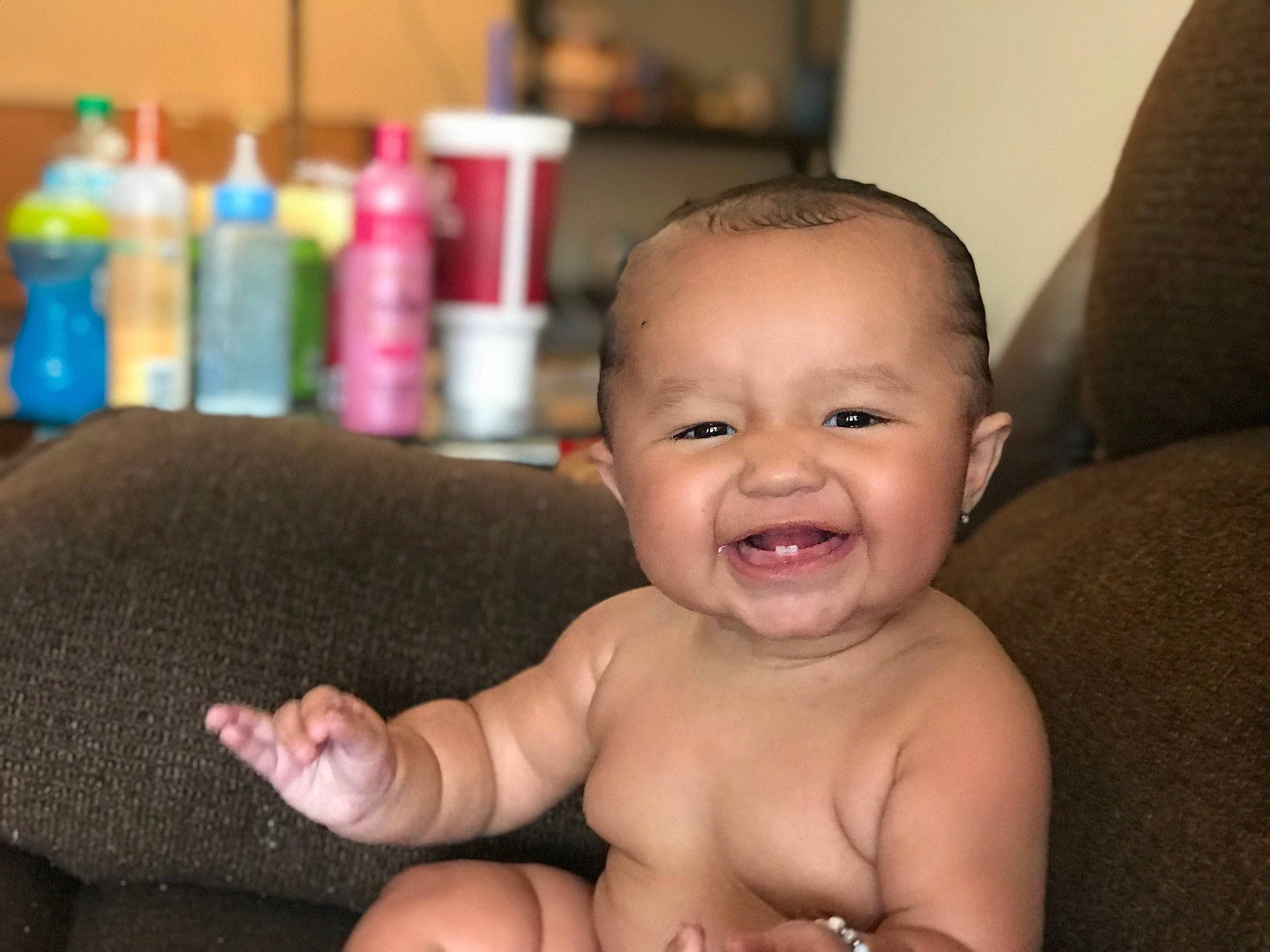 Echo joined the competition — help win amazing prizes! baby, cheek, chest, chin, ear, eye, eyebrow, eyelash, finger, gesture, happy, iris, lip, mouth, neck, nose, person, product, skin, smile