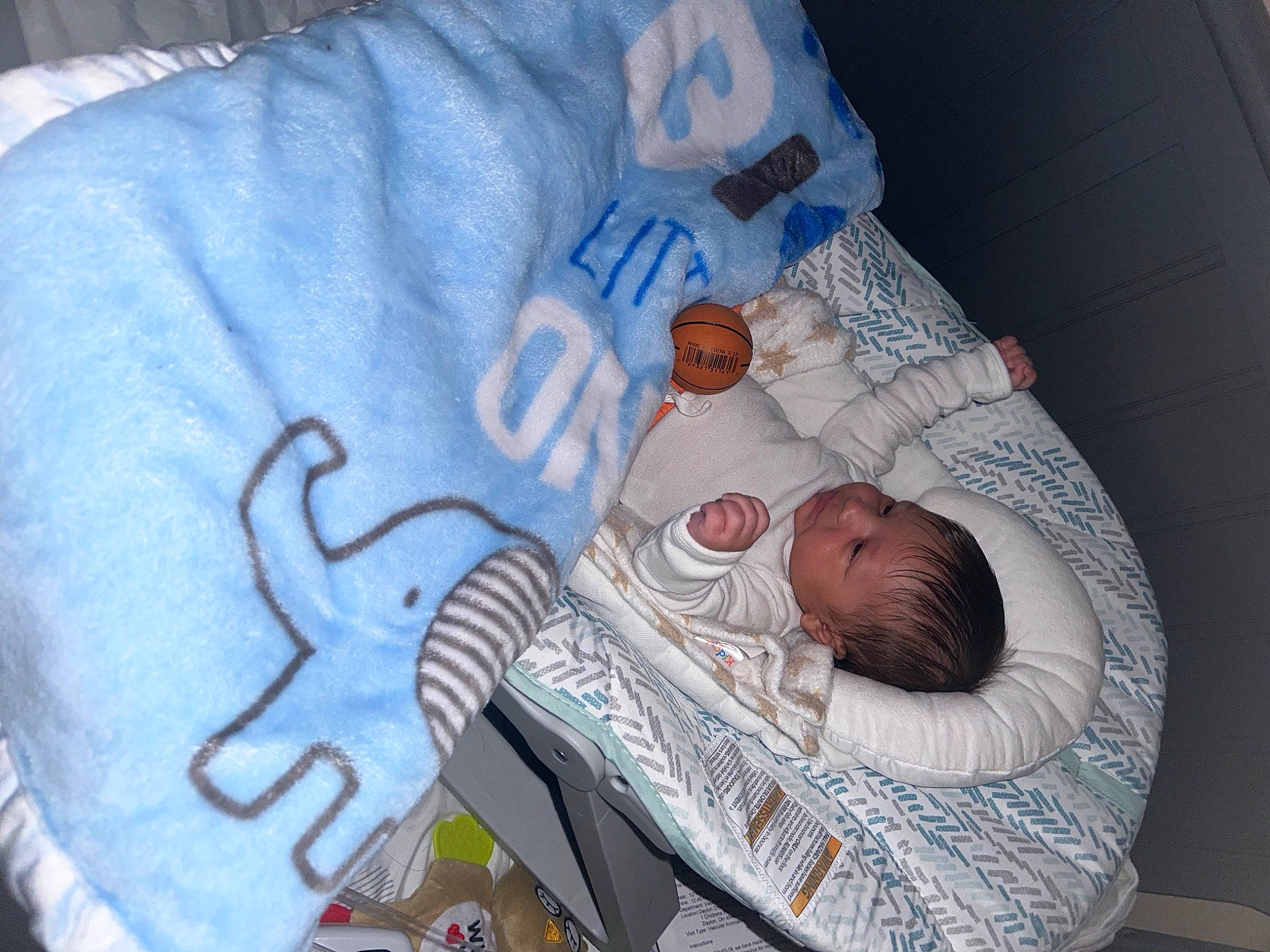 Cannon is registered to the contest to win money with this photo: baby, baby_products, baby_safety, baby_sleeping, baby_toddler_clothing, bedtime, child, comfort, health_care, hospital, infant_bed, linens, nap, pattern, person, product, room, sleep, sleeve, textile