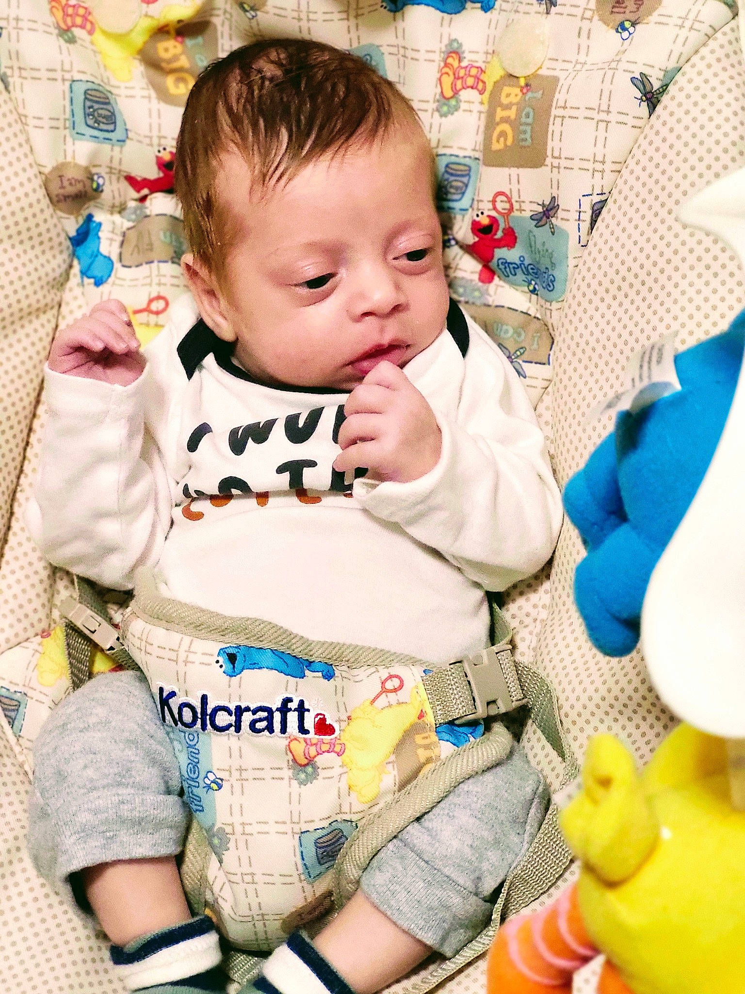 Leander joined the competition — help win amazing prizes! baby, baby_products, baby_toddler_clothing, cheek, child, comfort, fun, happy, pattern, people, person, photograph, play, product, sitting, skin, sleeve, t_shirt, textile, toddler