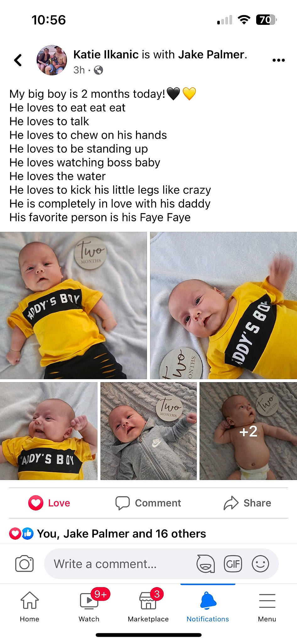 Kashton is registered to the contest to win money with this photo: advertising, baby, baby_toddler_clothing, child, collage, elbow, facial_expression, font, gesture, happy, human, muscle, neck, person, photo_caption, product, sleeve, smile, t_shirt, toddler