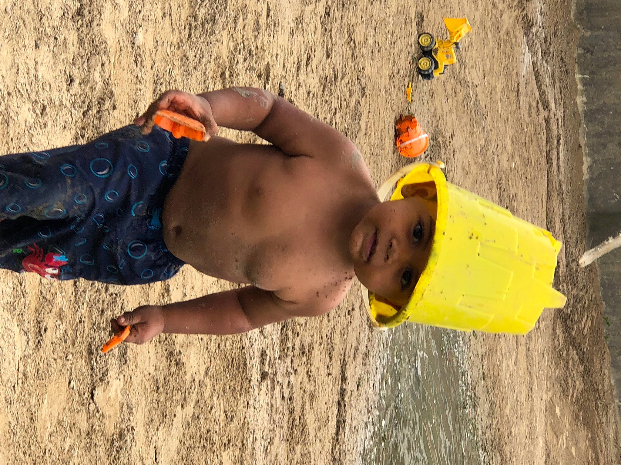 Maximus joined the competition — help win amazing prizes! abdomen, barechested, beach, child, climbing, competition_event, fun, happy, headwear, human_body, human_leg, landscape, leisure, people_in_nature, person, recreation, sand, soil, sport_climbing, thigh