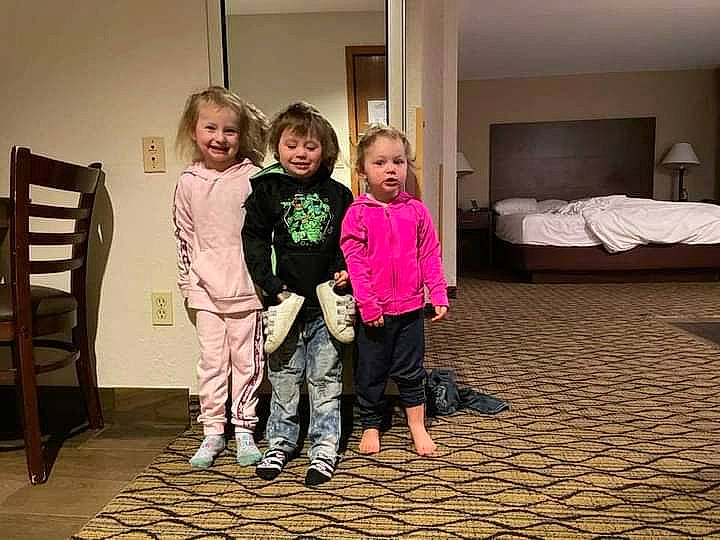 Carley joined the competition — help win amazing prizes! chair, child, comfort, door, event, floor, flooring, fun, happy, home_appliance, joy, leisure, living_room, person, room, sitting, smile, t_shirt, television, television_set