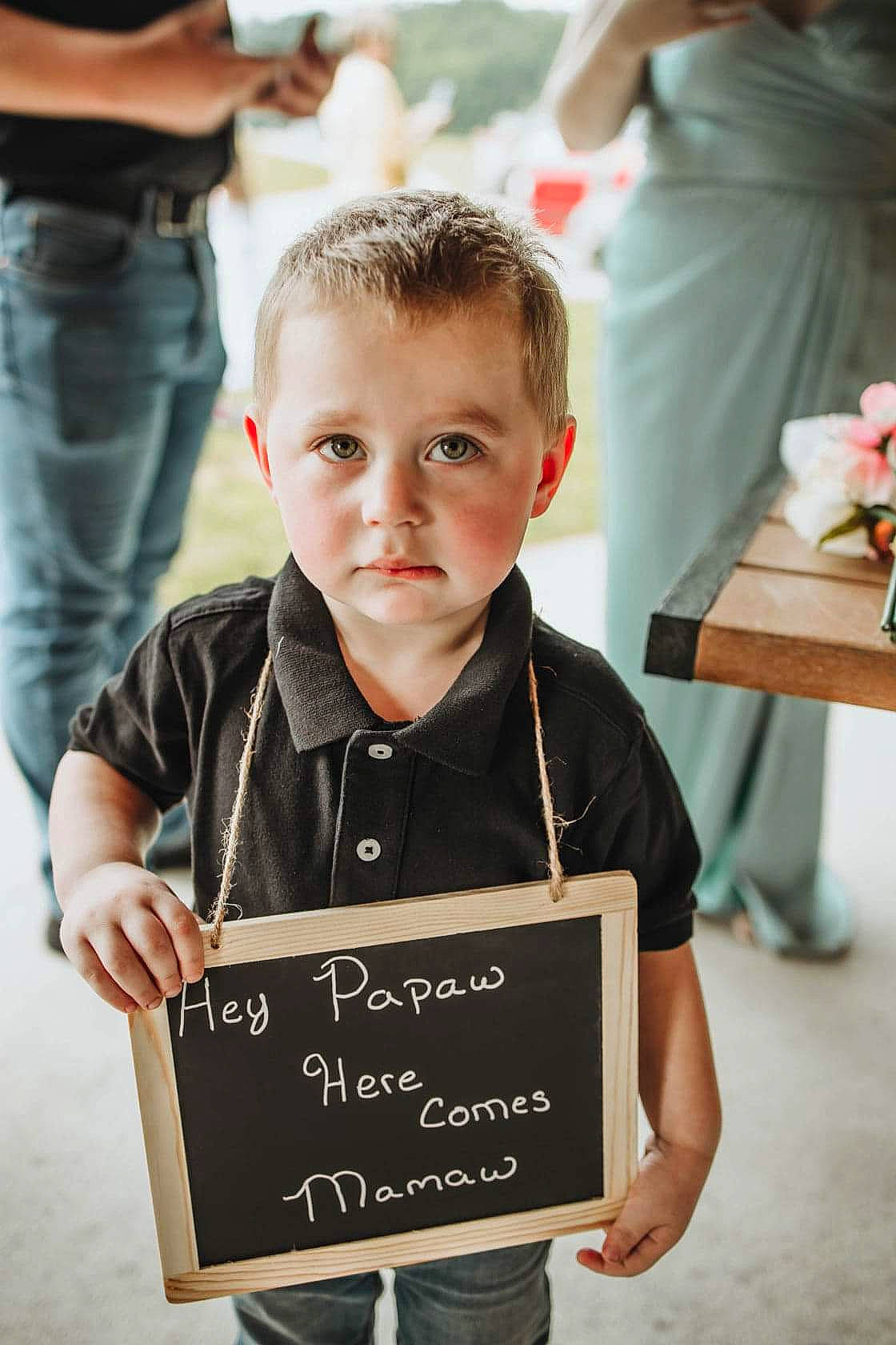 Kevin joined the competition — help win amazing prizes! arm, beauty, black, blackboard, child, event, fun, hand, handwriting, happy, human, jeans, jewellery, joint, person, photograph, snapshot, standing, t_shirt, toddler