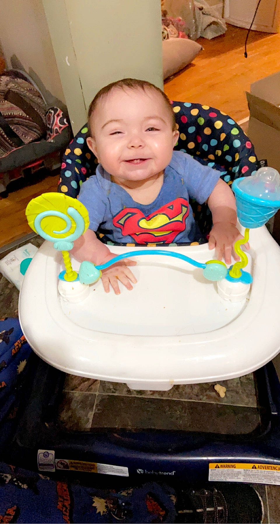 Jermanee is registered to the contest to win money with this photo: baby, baby_products, baby_toddler_clothing, baby_toys, bib, chair, cheek, child, eye, fun, happy, head, iris, joy, mechanical_fan, party, person, sitting, skin, smile